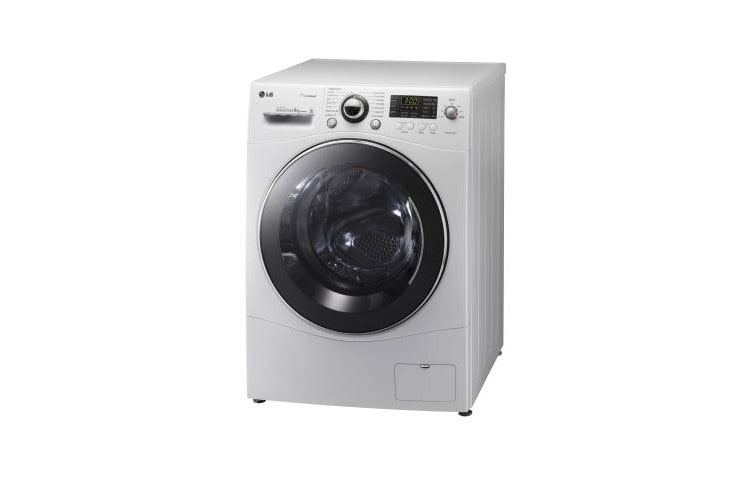 LG 8kg, 6Motion, A +++, éfficacité de lavage A, efficacité d'essorage A, standby power zero, couleur porte chrome, grand linge/couette(s), lavage et essorage silencieux, F1448TDP3, thumbnail 2