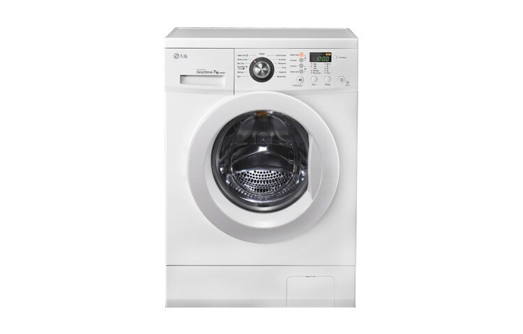 LG 7kg, classe à laver A, classe centrifuge A, display digital LED, Standby: Zero Power., F147MPRB