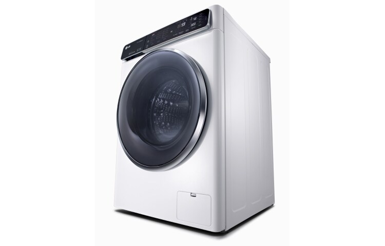 LG Lave-Linge 10kg | TurboWash™ | 6 Motion Direct Drive | Finitions chromées | Smart NFC Tag On, F14U1JBS2, thumbnail 4
