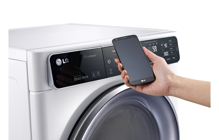 LG Lave-Linge 8kg | TurboWash™ | 6 Motion Direct Drive | Finitions chromées | Smart NFC Tag On, F14U1TBS2, thumbnail 8