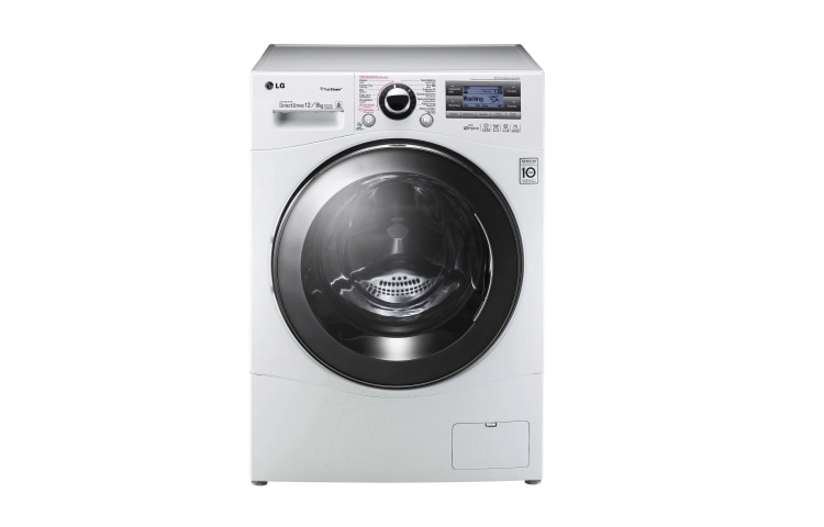 LG 12kg, classe à laver A, classe centrifuge A, 6 motion, le linge est toujours propre, display digital LED, Standby: Zero Power, F1612WD