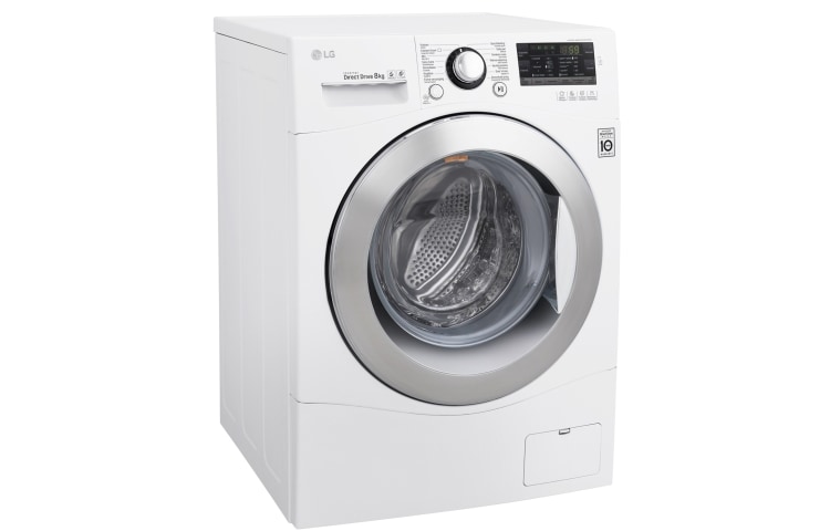 LG Lave-Linge 7kg | TurboWash™ | 6 Motion Direct Drive | Finitions chromées | Smart NFC Tag On, FH47T, thumbnail 3