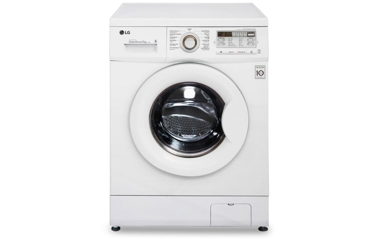 LG Lave-Linge 8kg | TurboWash™ | 6 Motion Direct Drive | Finitions blanc, FH4B8TDA0