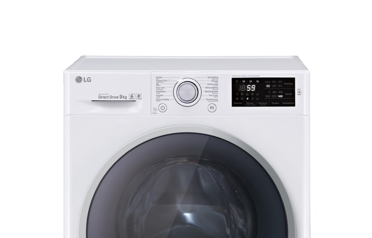 LG Lave-Linge 9kg | TurboWash™ | 6 Motion Direct Drive | Finitions chromées | Smart NFC Tag On, FH4U2VDN1, thumbnail 2
