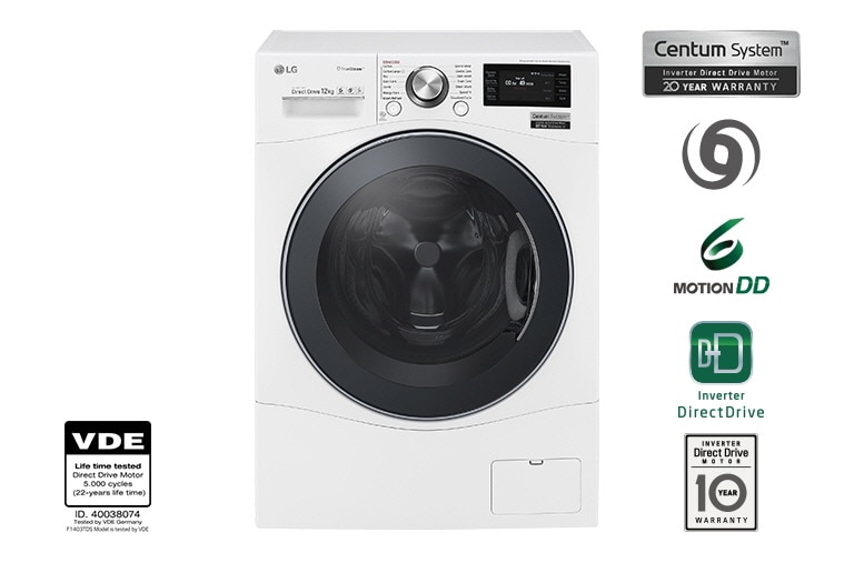 LG 12kg Lavage | Le bon choix pour les 20 prochaines années, FH612CTWD, thumbnail 1