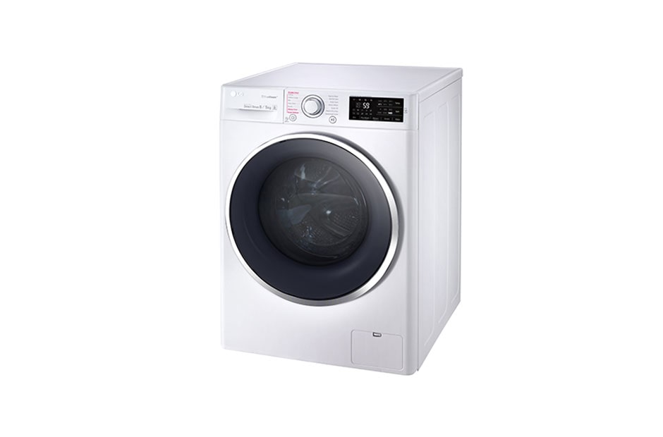 LG Lave-linge 8kg / Sechage 5kg / soin parfait de votre linge avec 6 motion /  Économique, silencieux et durable grâce au moteur direct drive /  grande porte, FH4U2TDH1N, thumbnail 2