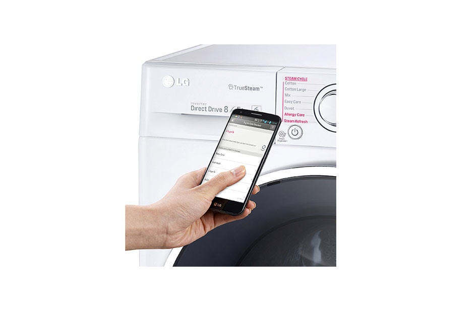 LG Lave-linge 8kg / Sechage 5kg / soin parfait de votre linge avec 6 motion /  Économique, silencieux et durable grâce au moteur direct drive /  grande porte, FH4U2TDH1N, thumbnail 5
