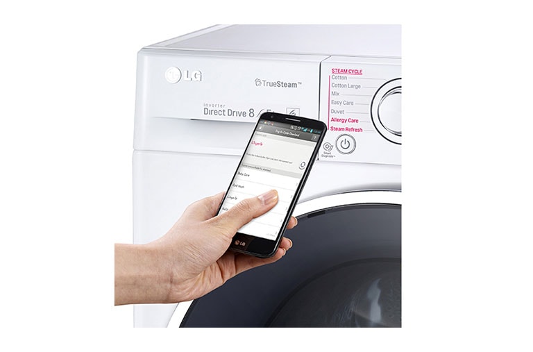 LG Lave-linge 8kg / Sechage 5kg / soin parfait de votre linge avec 6 motion /  Économique, silencieux et durable grâce au moteur direct drive /  grande porte, FH4U2TDH1N, thumbnail 5