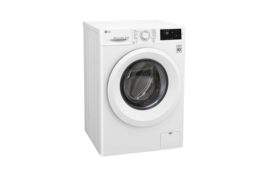 LG Lave-Linge 9kg | TurboWash™ | Le meilleur soin avec 6 Motion | Le lavage en 59 minutes avec TurboWash | 10 ans de garantie sur le moteur Direct Drive, FH4U2SMD9, thumbnail 2