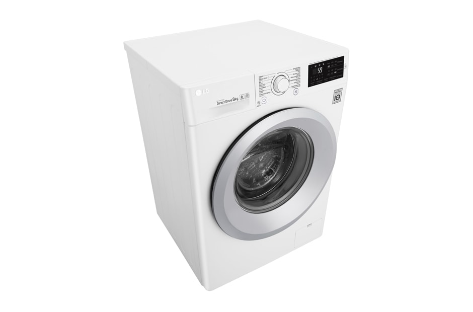 LG Lave-linge 8KG, A+++ (-30%), 6 Motion Direct Drive, 10 ans de garanties sur le moteur DD, FH4J5TN8, thumbnail 6