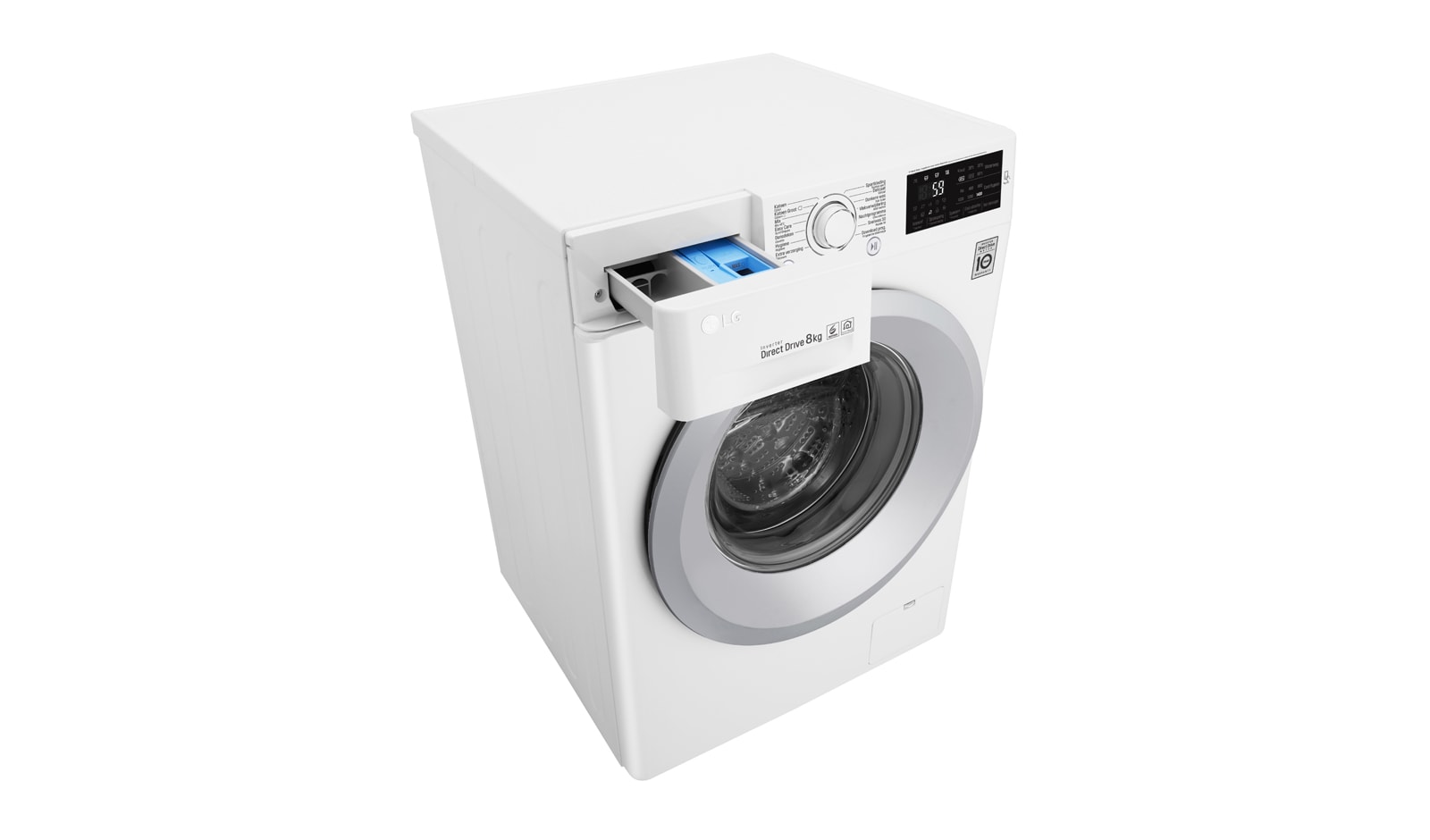 LG Lavelinge 8KG, A+++ (30), 6 Motion Direct Drive, 10 ans de garanties sur le moteur DD LG