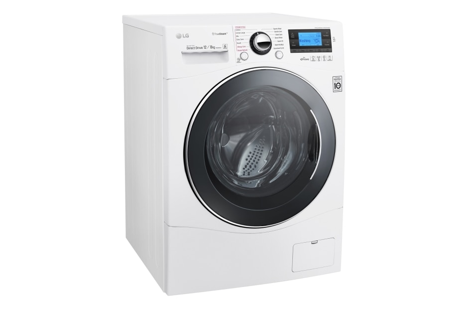LG Lavage - séchage combiné | Fonction True Steam™ |12kg Lavage , FH612ECO, thumbnail 6