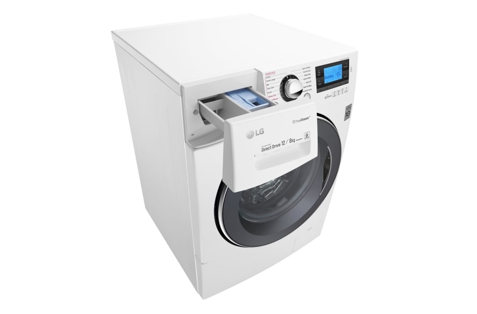 LG Lavage - séchage combiné | Fonction True Steam™ |12kg Lavage , FH612ECO, thumbnail 10