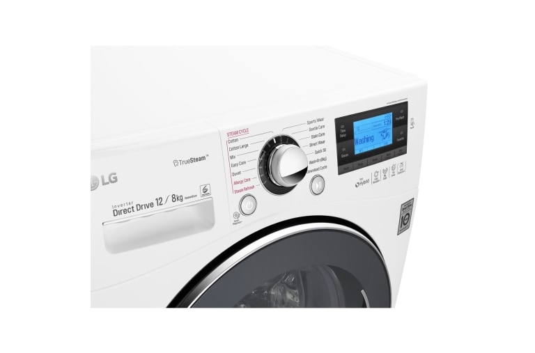 LG Lavage - séchage combiné | Fonction True Steam™ |12kg Lavage , FH612ECO, thumbnail 8