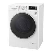 LG Économique, silencieux et durable grâce au moteur Direct Drive, Fonction Steam | TurboWash™ | 8kg Lavage  | DD 6Motion le meilleur soin avec 6 Motion, F4J7TY1W, thumbnail 5
