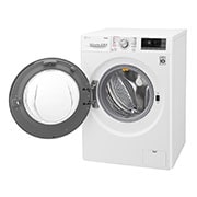 LG Économique, silencieux et durable grâce au moteur Direct Drive, Fonction Steam | TurboWash™ | 8kg Lavage  | DD 6Motion le meilleur soin avec 6 Motion, F4J7TY1W, thumbnail 7