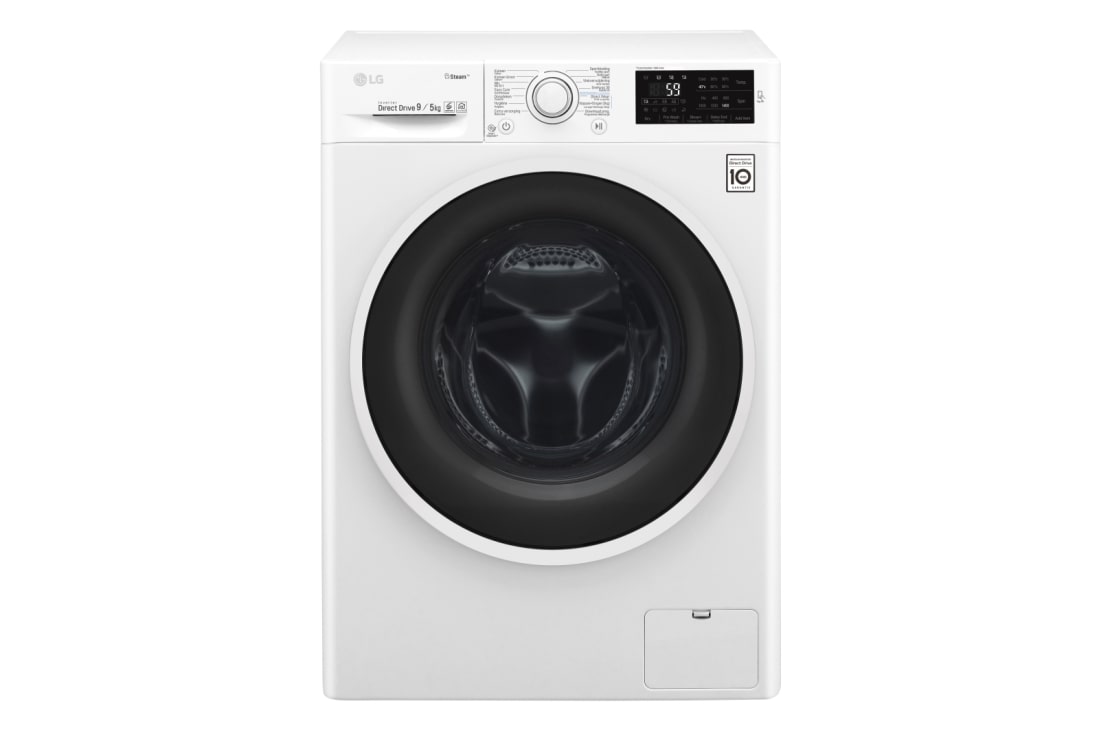 LG Économique, silencieux et durable grâce au moteur direct drive | A |  lavage 9kg / séchage 5kg  | soin parfait de votre linge avec 6 motion | 10 ans de garantie sur le moteur Direct Drive, F4J6VG0W