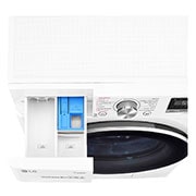 LG Moteur IA intelligent reconnaît votre linge | A+++ -40% | 8 kg | TurboWash™ | TWINWash™ compatible | Moins de repassage grâce à la vapeur  , F4WV708P1, thumbnail 6