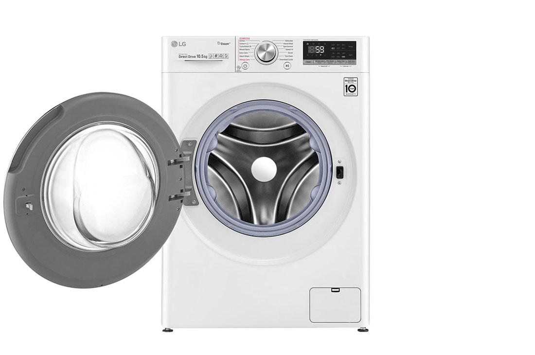 LG TurboWash 39™ - lavage optimale en 39 minutes | Moteur AI DD™ reconnaît votre linge | A | 10.5 kg | Moins de repassage grâce à la vapeur, F6WV910P2E, thumbnail 2