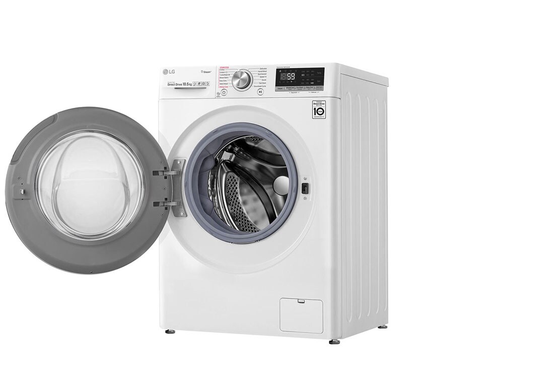 LG TurboWash 39™ - lavage optimale en 39 minutes | Moteur AI DD™ reconnaît votre linge | A | 10.5 kg | Moins de repassage grâce à la vapeur, F6WV910P2E, thumbnail 12