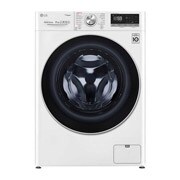 LG Moteur IA intelligent reconnaît votre linge | D | 8 kg | TWINWash™ compatible | Moins d’allergènes grâce à la vapeur, F4WN508S0, thumbnail 1