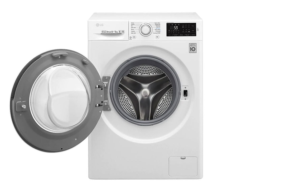 LG Lave-linge séchant GD3M108N3 | 8kg lavage / 5kg séchage | Moteur AI DD, GD3M108N3 Wasmachine, GD3M108N3, thumbnail 2