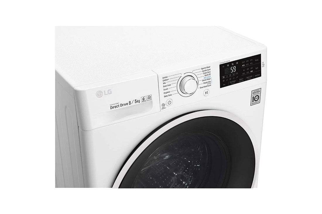 LG Lave-linge séchant GD3M108N3 | 8kg lavage / 5kg séchage | Moteur AI DD, GD3M108N3 Wasmachine, GD3M108N3, thumbnail 6