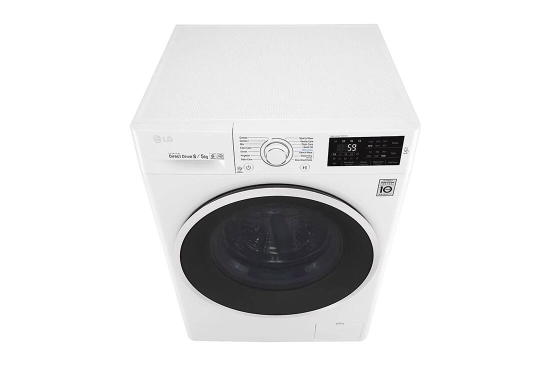 LG Lave-linge séchant GD3M108N3 | 8kg lavage / 5kg séchage | Moteur AI DD, GD3M108N3 Wasmachine, GD3M108N3, thumbnail 9