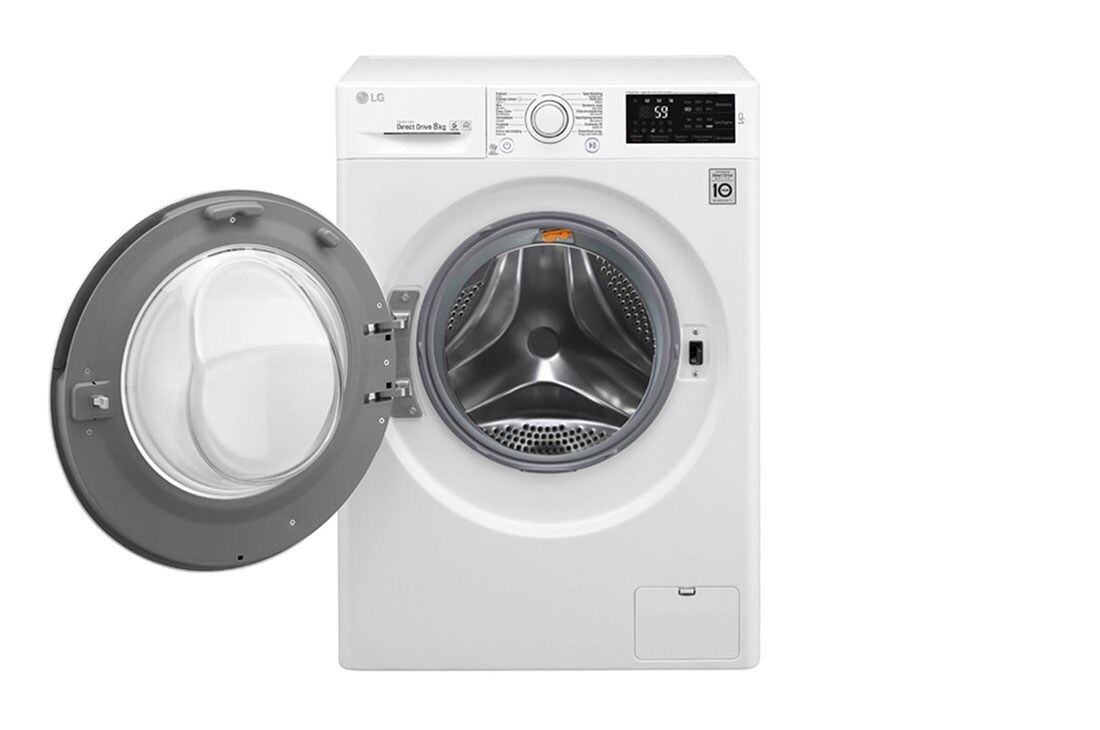 LG Le moteur Smart AI DD™ reconnaît vos vêtements | D | 8kg lavage | Le meilleur soin avec 6 motion | 10 ans de garantie sur le moteur AI DD™, Économique, silencieux et durable grâce au moteur direct drive | D *| 8kg | Le meilleur soin avec 6 motion., FH4J5TN8E, thumbnail 2