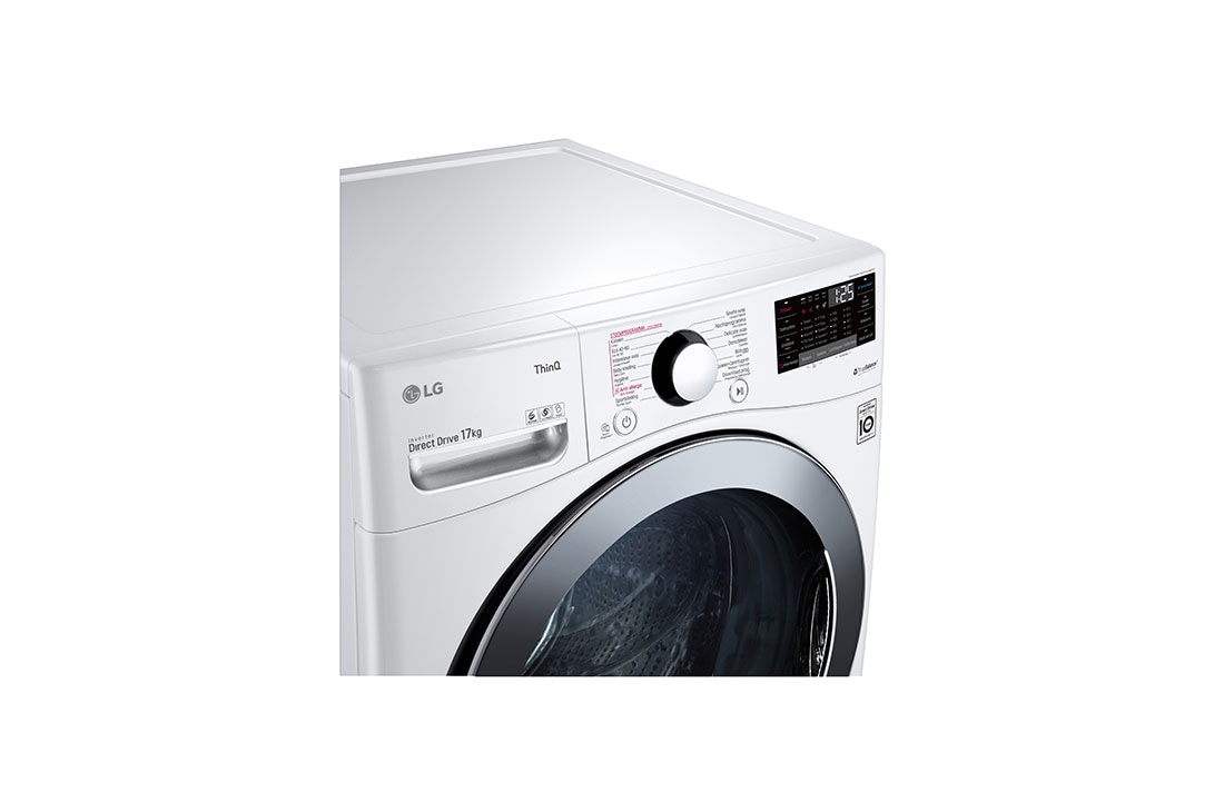 LG Capacité enorme de 17KG | Moteur AI DD™ reconnaît votre linge | E | TurboWash™ 59 | lavage hygiénique à la vapeur, LC1R7N2, LC1R7N2, thumbnail 5