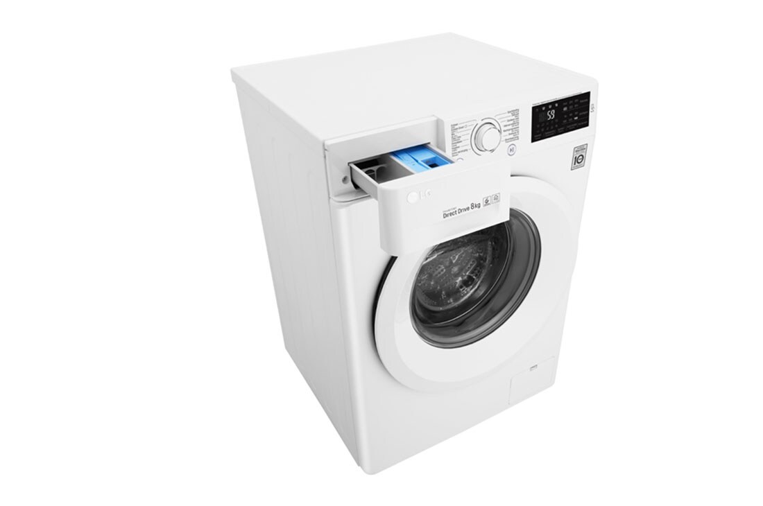 LG Moteur AI DD™ reconnaît votre linge | D | 8 kg | lavage hygiénique à la vapeur | Le meilleur soin avec 6 motion | 10 ans de garantie sur le moteur AI DD™, F4WV208S3, F4WV208S3, thumbnail 7