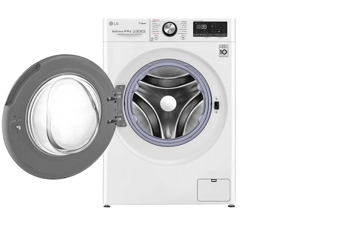 LG TurboWash™ 39 – lavage optimale en 39 minutes | Moteur AI DD™ reconnaît votre linge | E | 9 kg lavage / 6 kg séchage | lavage hygiénique à la vapeur, F4DV909H2E, thumbnail 16