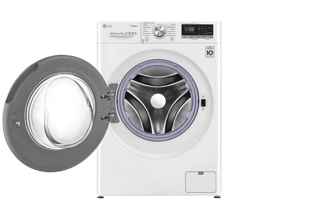 LG Moteur AI DD™ reconnaît votre linge | B | 9 kg | TurboWash™ 59 – lavage optimale en 59 minutes | lavage hygiénique à la vapeur, F4V709P1E, thumbnail 2