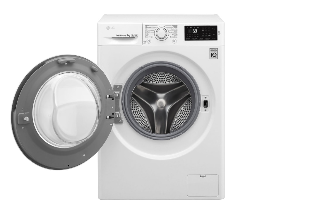 LG Moteur AI DD™ reconnaît votre linge | D | 9 kg | Le meilleur soin avec 6 motion | 10 ans de garantie sur le moteur AI DD™, F4J5VN3WE, thumbnail 2