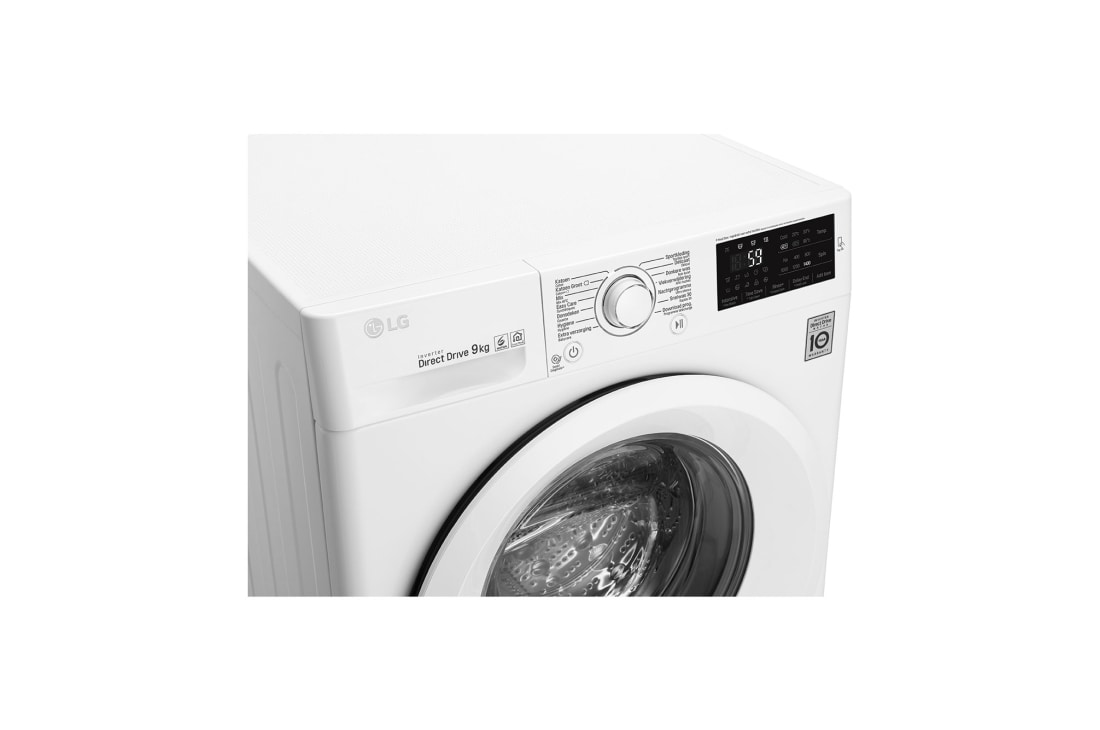 LG Moteur AI DD™ reconnaît votre linge | D | 9 kg | Le meilleur soin avec 6 motion | 10 ans de garantie sur le moteur AI DD™, F4J5VN3WE, thumbnail 7