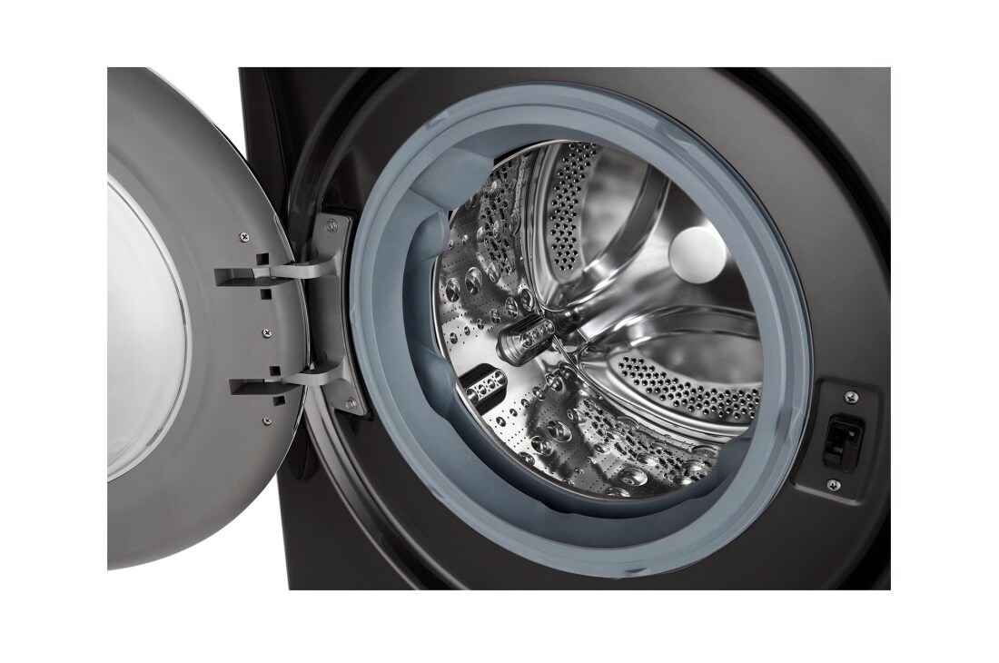 LG Lavage parfait en 39 minutes | Moteur IA DD intelligent reconnaît votre linge | A | 10.5 kg |  TurboWash 39 | EZDispense™ | Moins de repassage grâce à la vapeur, F6WV71S2TA, thumbnail 4
