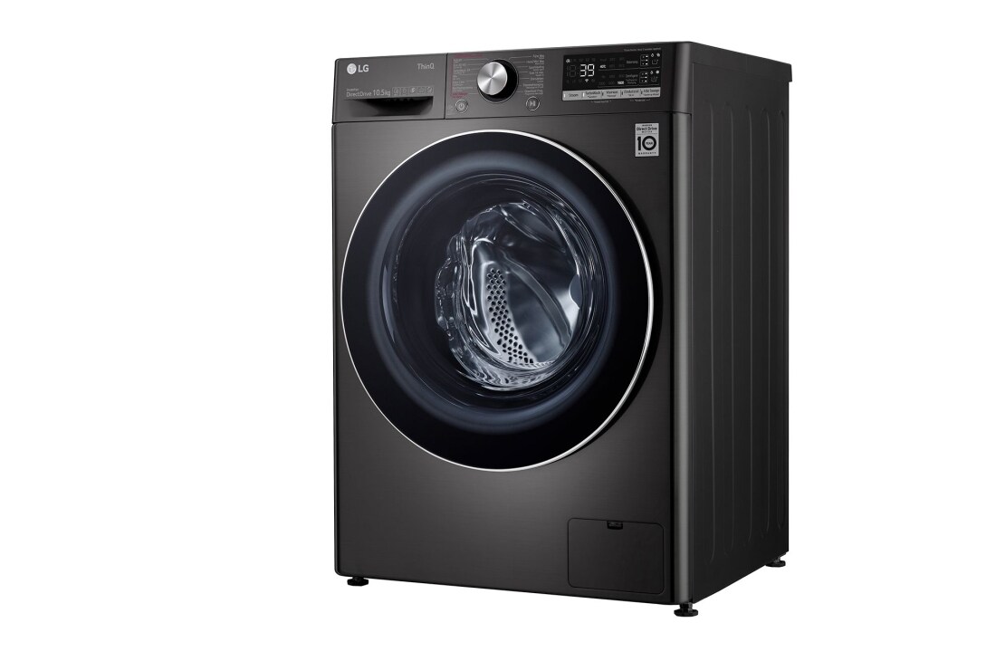 LG Lavage parfait en 39 minutes | Moteur IA DD intelligent reconnaît votre linge | A | 10.5 kg |  TurboWash 39 | EZDispense™ | Moins de repassage grâce à la vapeur, F6WV71S2TA, thumbnail 12