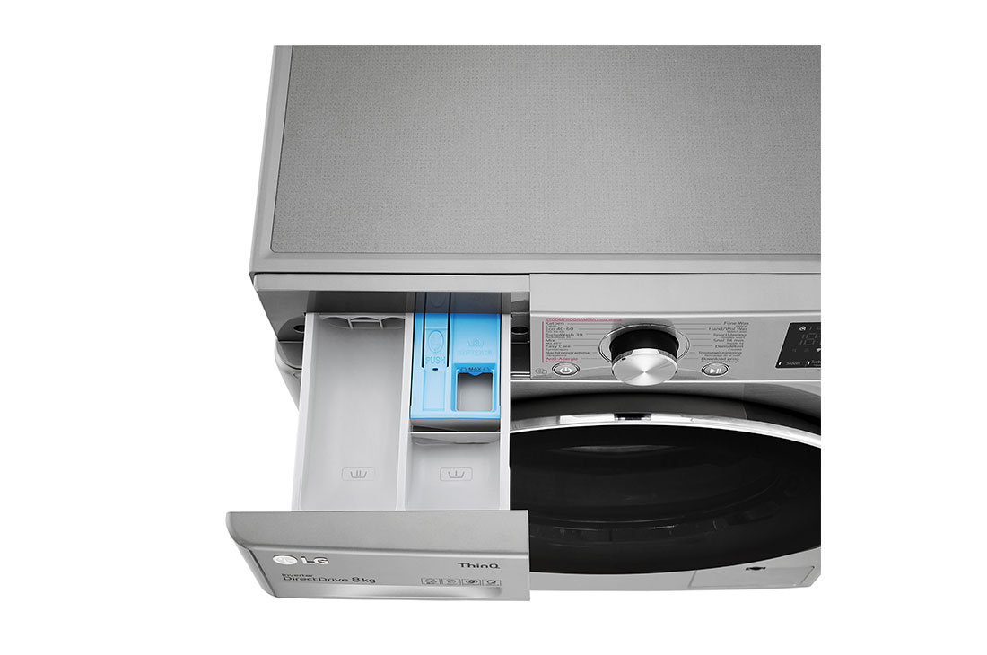 LG Moteur AI DD™ reconnaît votre linge | A | 8 kg | TurboWash™ 39 – lavage optimale en 39 minutes | lavage hygiénique à la vapeur, GC3V708S2T, GC3V708S2T, thumbnail 7