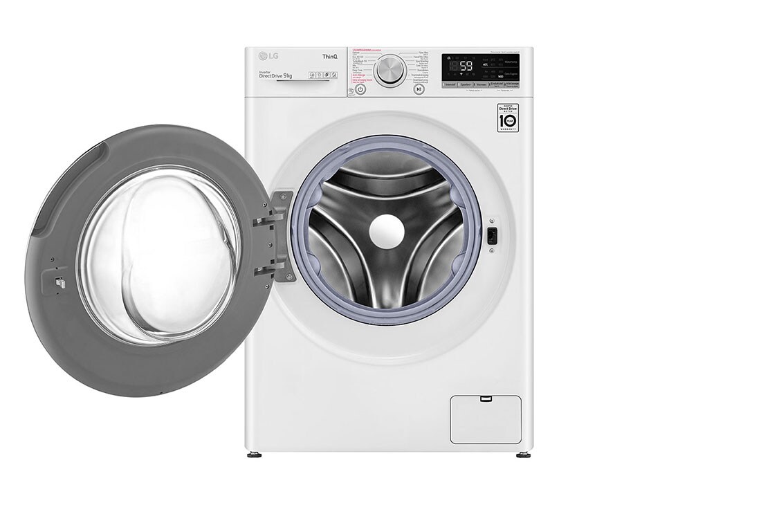 LG Moteur AI DD™ reconnaît votre linge | A | 9 kg | TurboWash™ 59 | Moins de repassage grâce à al vapeur, F4WV509S1H, F4WV509S1H, thumbnail 2