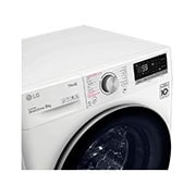 LG Moteur AI DD™ reconnaît votre linge | A | 9 kg | TurboWash™ 59 | Moins de repassage grâce à al vapeur, F4WV509S1H, F4WV509S1H, thumbnail 3