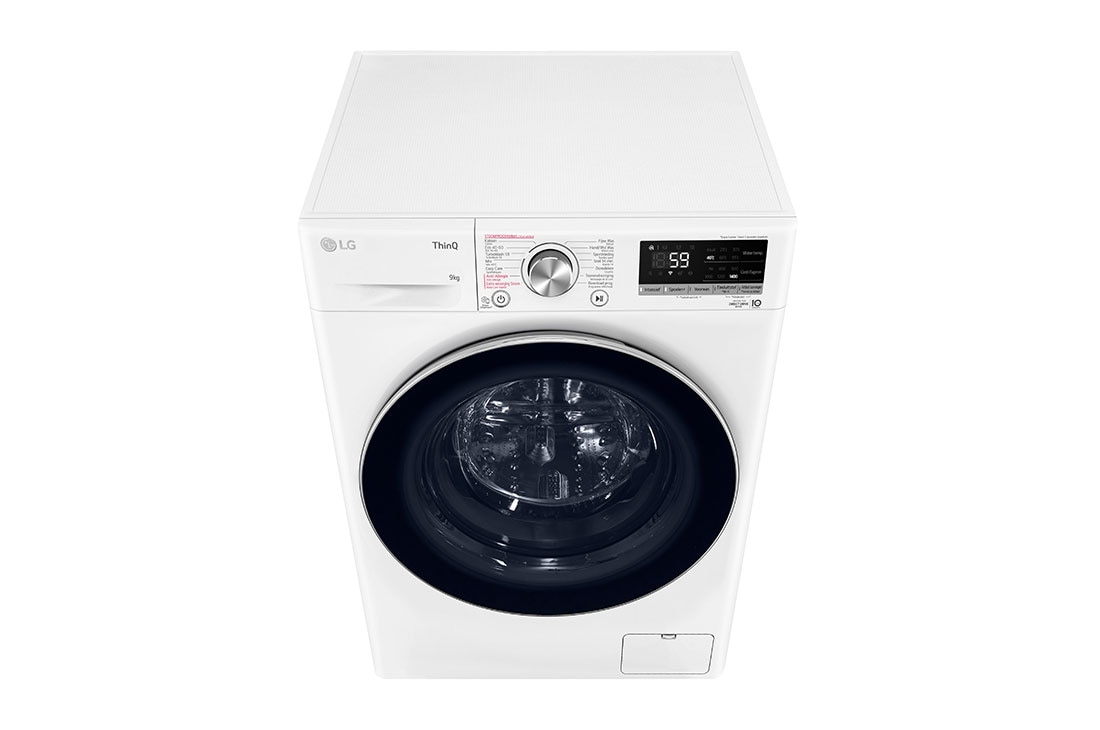 LG Moteur AI DD™ reconnait votre linge | A | 9 kg | TurboWash™ 59  Lavage hygiénique à la vapeur, GC3V509S2, GC3V509S2, thumbnail 9