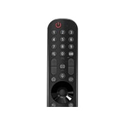 LG OLED Flex, Vue partielle de la télécommande magique en version noire vue du dessus., 42LX3Q6LA, thumbnail 13