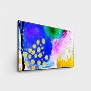LG 97'' G2 OLED evo Gallery Edition, Vue latérale légèrement inclinée, OLED97G29LA, thumbnail 5