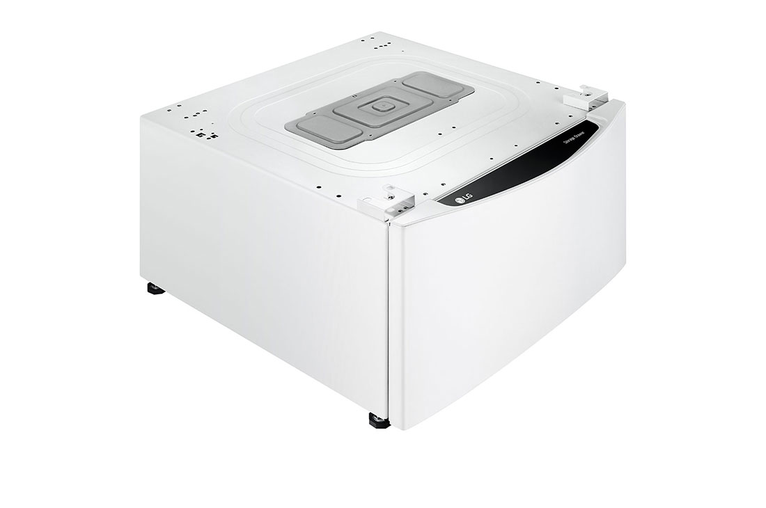 LG Support lave-linge/sèche-linge avec tiroir de rangement | Blanc | Plus de 35cm, PED24WH, PED24WH, thumbnail 3