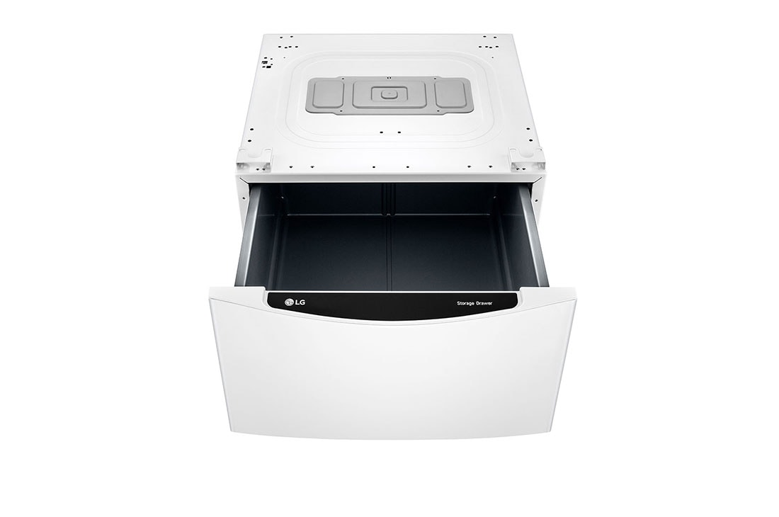 LG Support lave-linge/sèche-linge avec tiroir de rangement | Blanc | Plus de 35cm, PED24WH, PED24WH, thumbnail 4