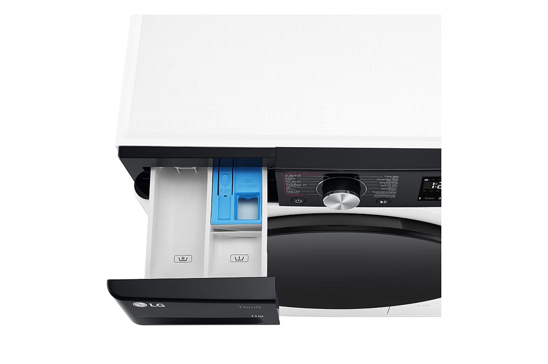 LG Lave-Linge F4WR7511SYW  | Capacité 11 kg | TurboWash 39, detergent draw open , F4WR7511SYW, thumbnail 7