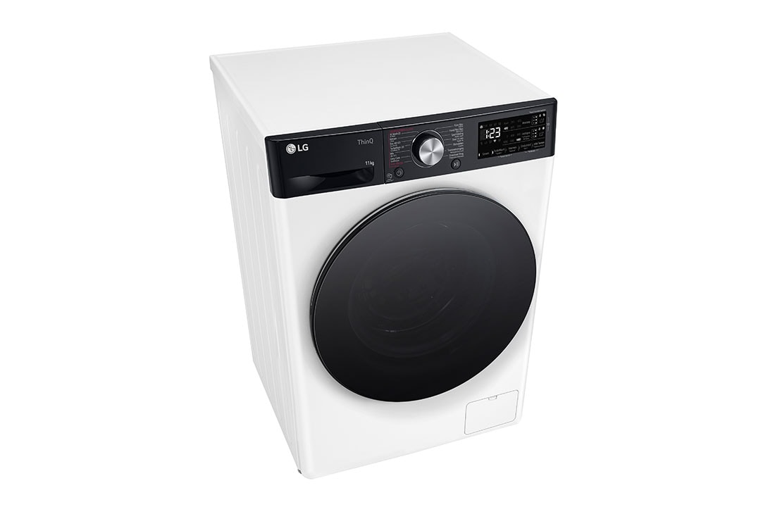 LG Lave-Linge F4WR7511SYW  | Capacité 11 kg | TurboWash 39, top perspective view, F4WR7511SYW, thumbnail 8
