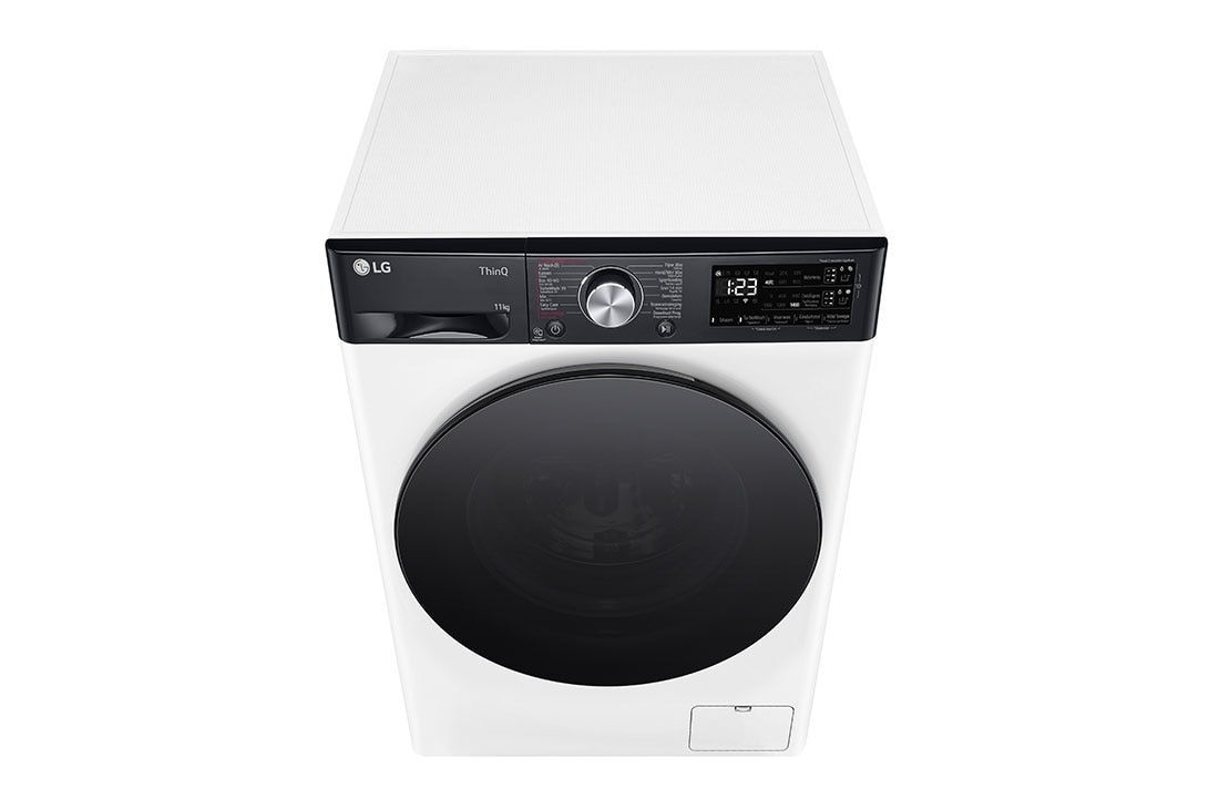 LG Lave-Linge F4WR7511SYW  | Capacité 11 kg | TurboWash 39, top perspective view, F4WR7511SYW, thumbnail 9