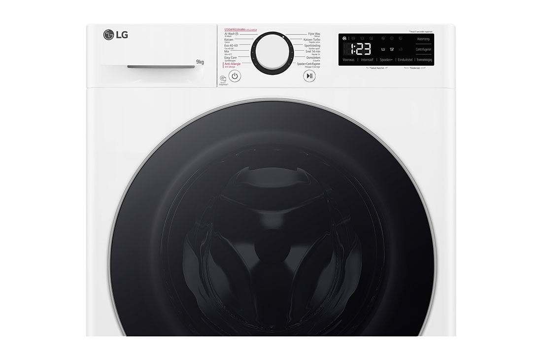 LG Moteur AI DD™ reconnaît votre linge | TurboWash™ 39 – lavage optimale en 39 minutes | A-10% | 9 kg | Lavage hygiénique à la vapeur, F4WR5009S1W, F4WR5009S1W, thumbnail 6
