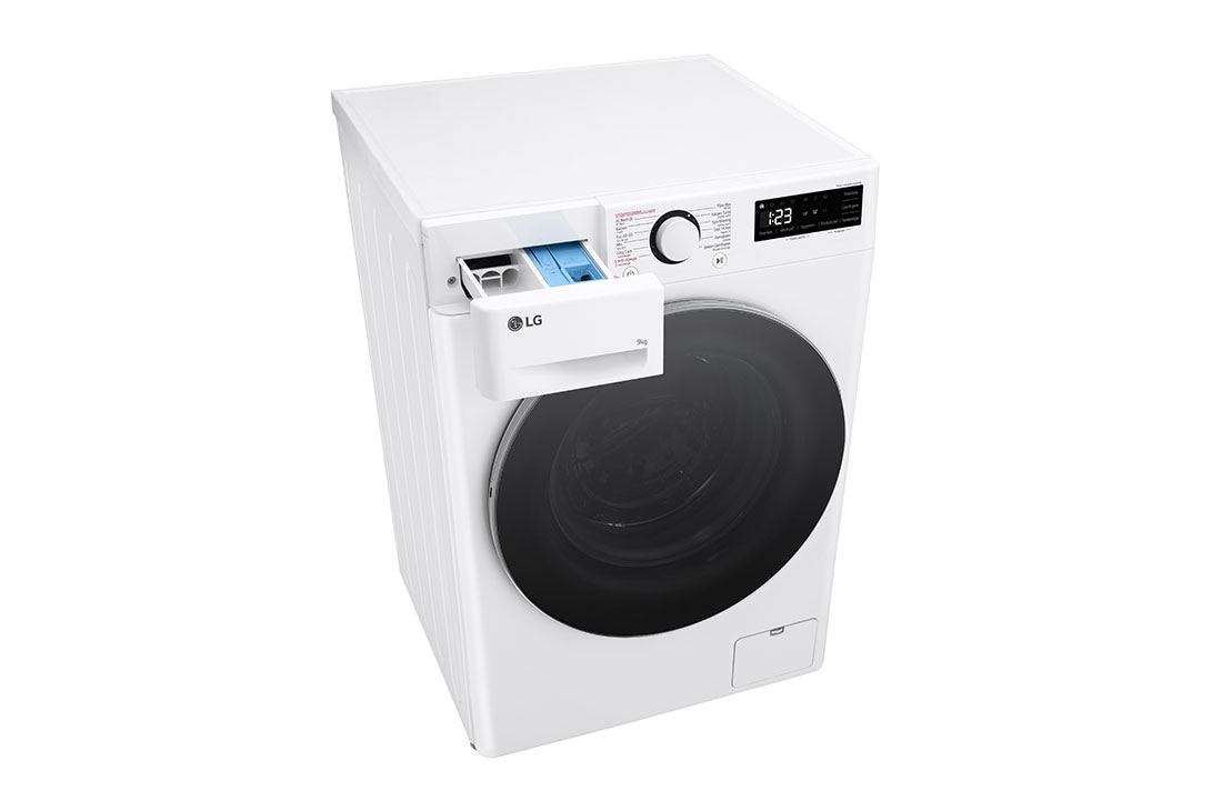 LG Moteur AI DD™ reconnaît votre linge | TurboWash™ 39 – lavage optimale en 39 minutes | A-10% | 9 kg | Lavage hygiénique à la vapeur, F4WR5009S1W, F4WR5009S1W, thumbnail 9